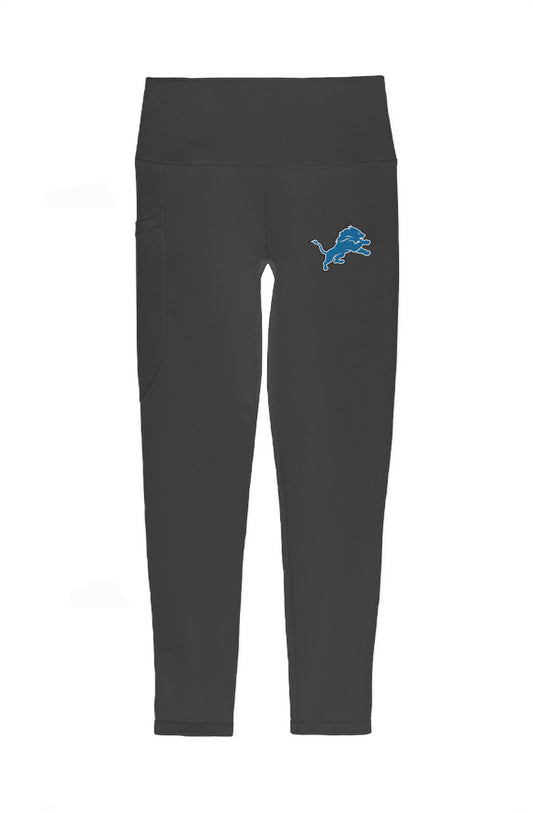 Ladies Detroit Football High Rise Legging | Lions Fan Apparel | Game Day | Detroit Football Fan