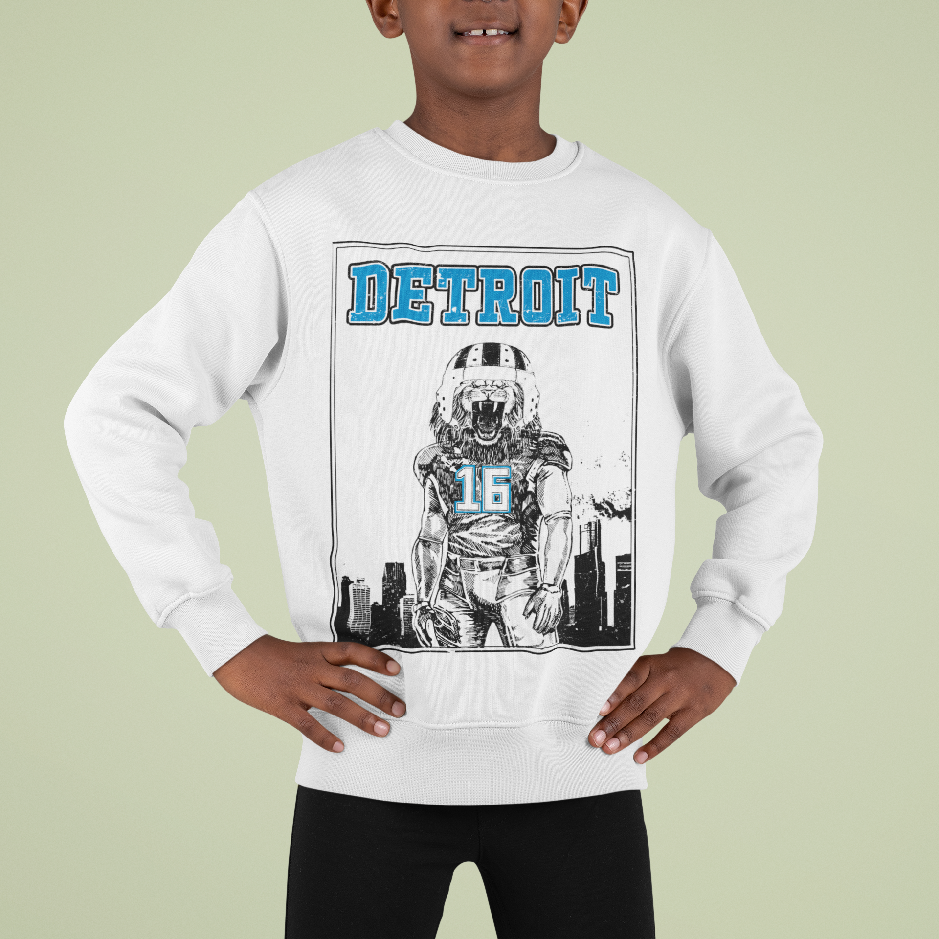 #16 Youth Sweatshirt | Michigan Football | Lions Fan