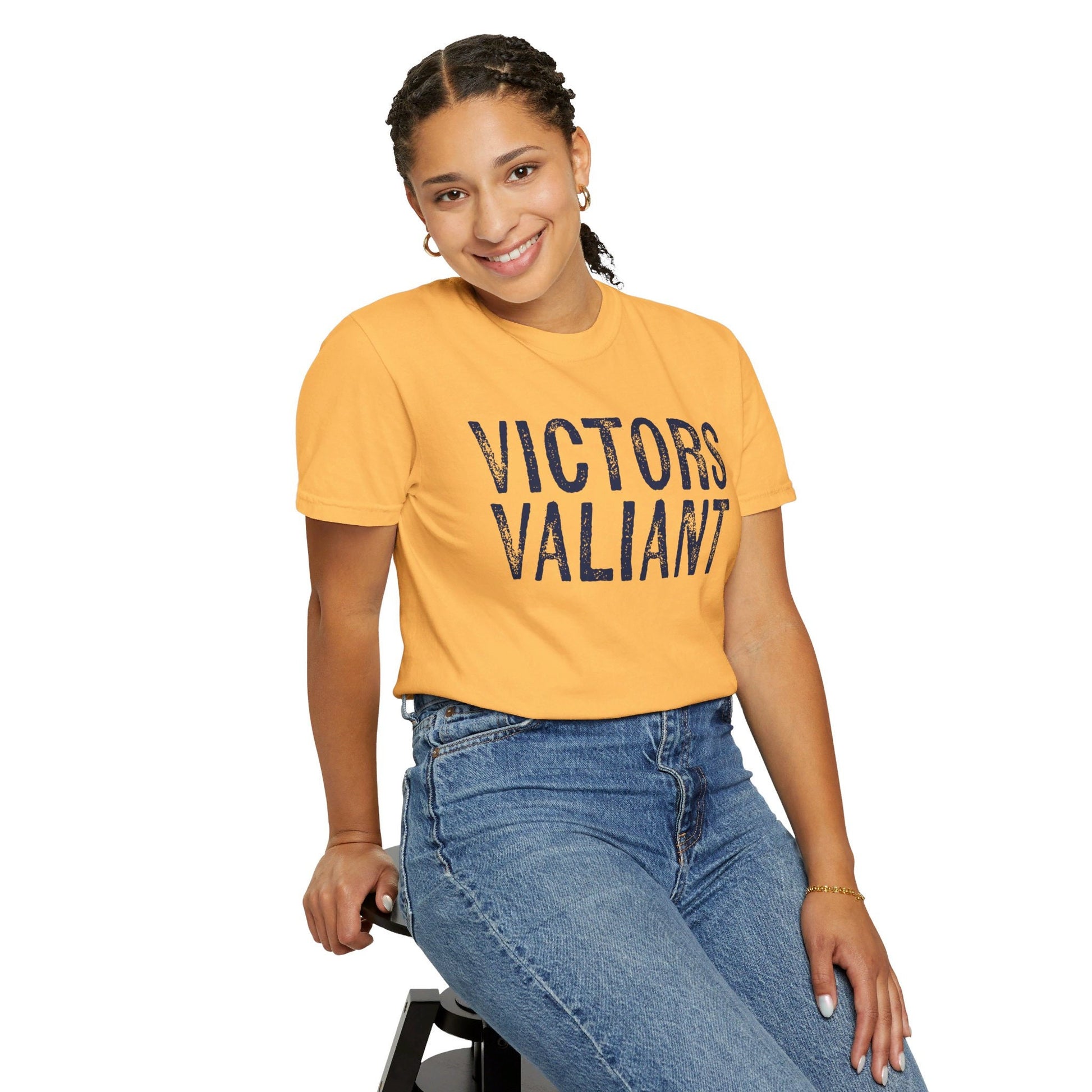 Michigan Football | Victors Valiant | Tailgate Shirt | Unisex Garment-Dyed T-shirt