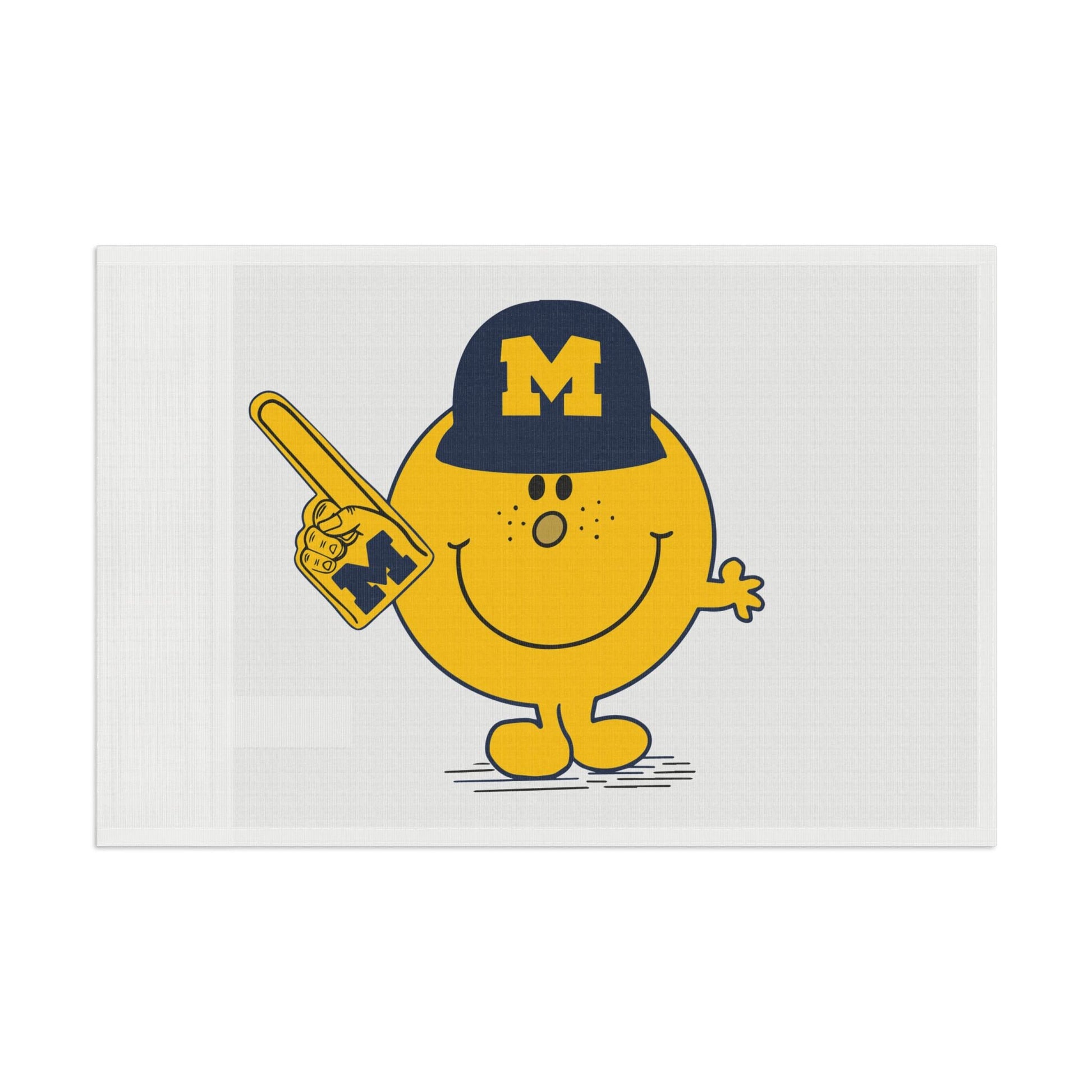 Michigan Flag | Little Miss Maize | Maize & Blue Flag