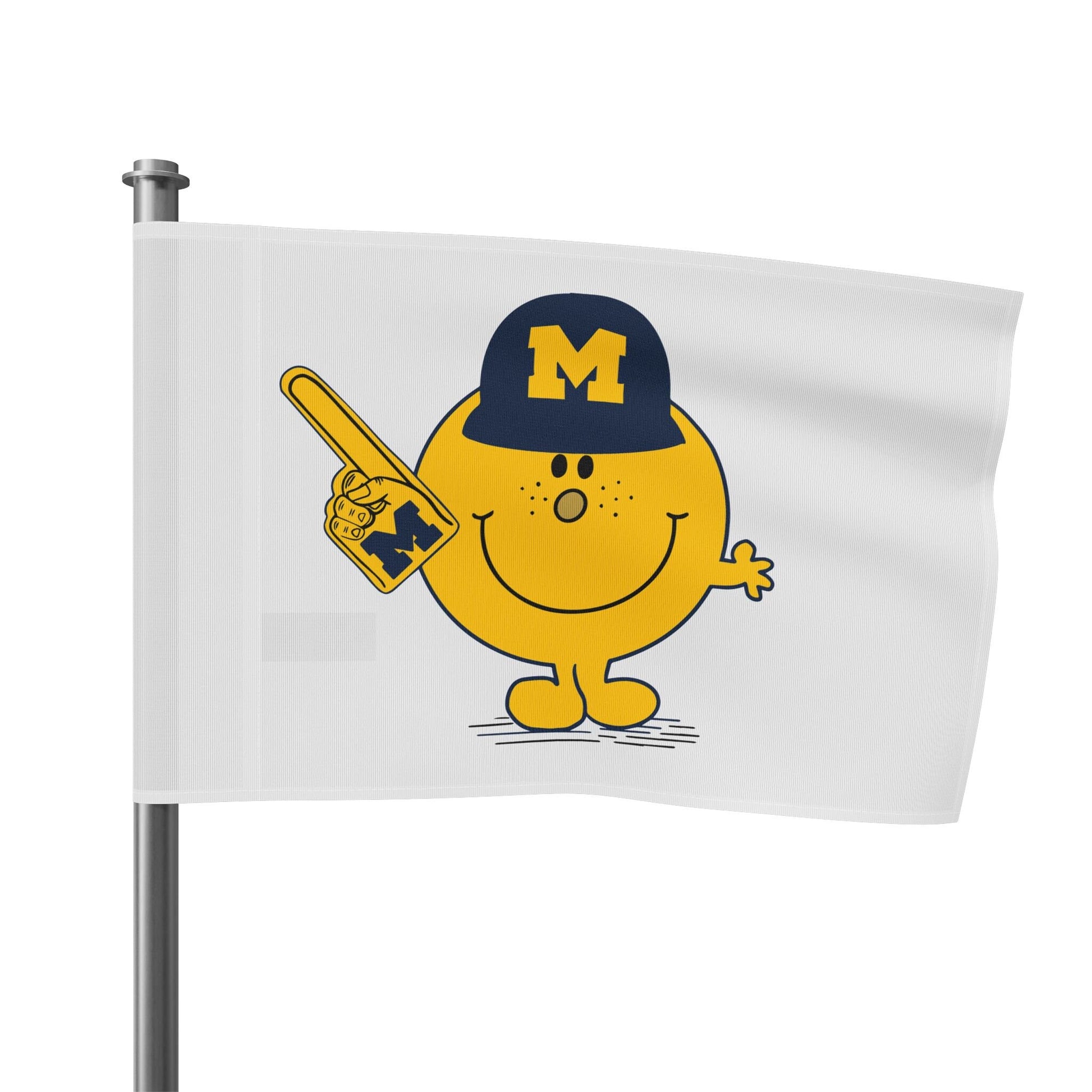 Michigan Flag | Little Miss Maize | Maize & Blue Flag