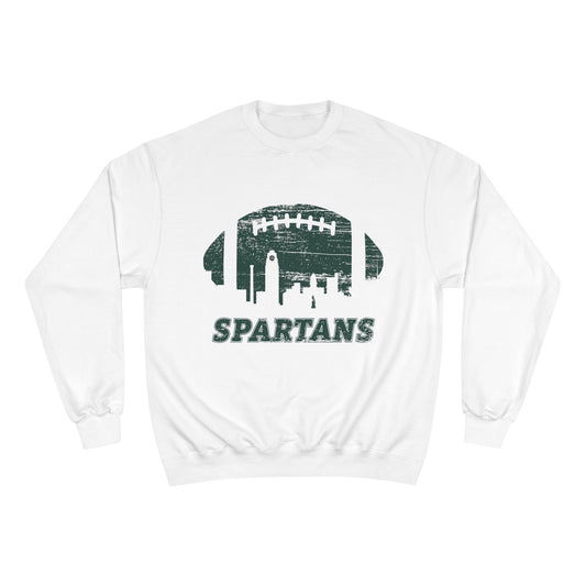 Spartan Football Champion Sweatshirt | Vintage MSU Spartan Crewneck